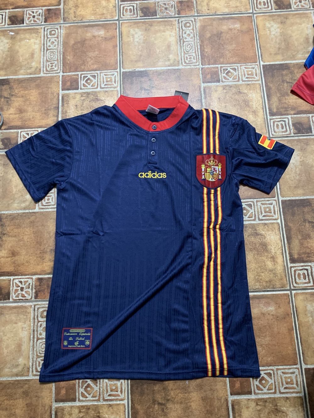 Adidas Spain 1996 Retro Jersey Size M
